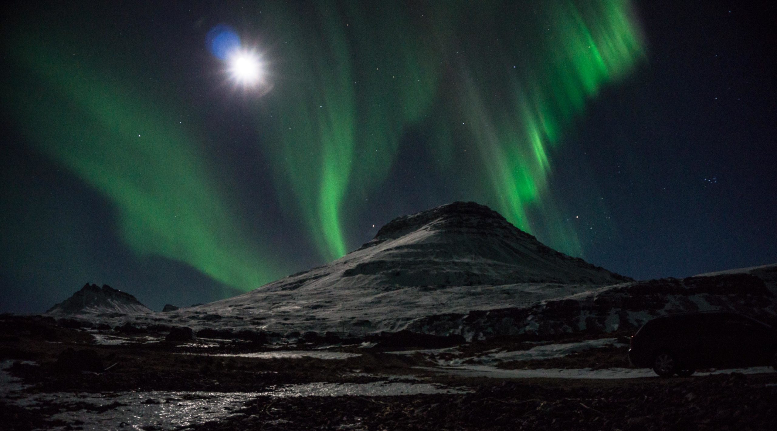 Northern Lights, guided tour, super jeep tour, Iceland, East Iceland