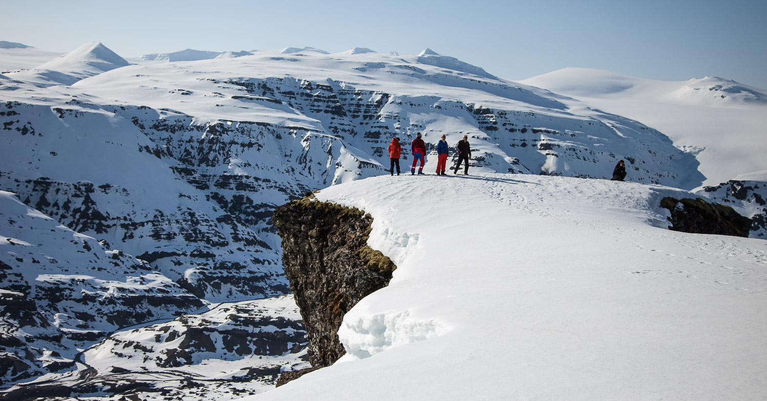 Tröllakrókar canyon, winter, Iceland, East Iceland, Austurland, highlands, super jeep tour, winter adventure, guided tours, private tours