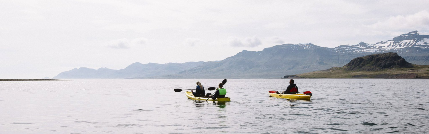 Kayak, Austurland, East Iceland