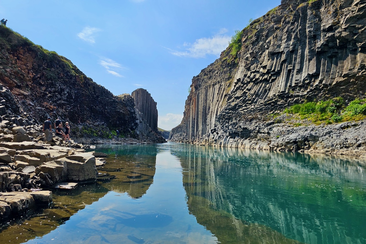 Stuðlagil canyon